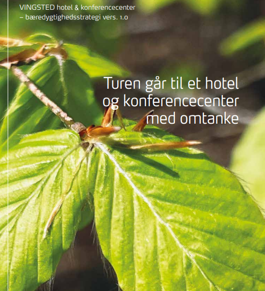 VINGSTED hotel & konferencecenter udgiver bæredygtighedsstrategi
